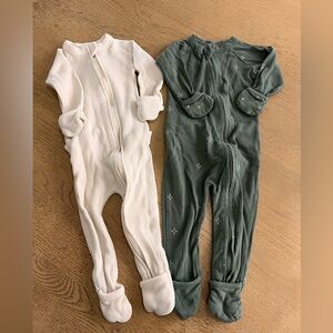 Goumi Christmas/winter baby sleeper pjs size 3-6 months gender neutral thermal